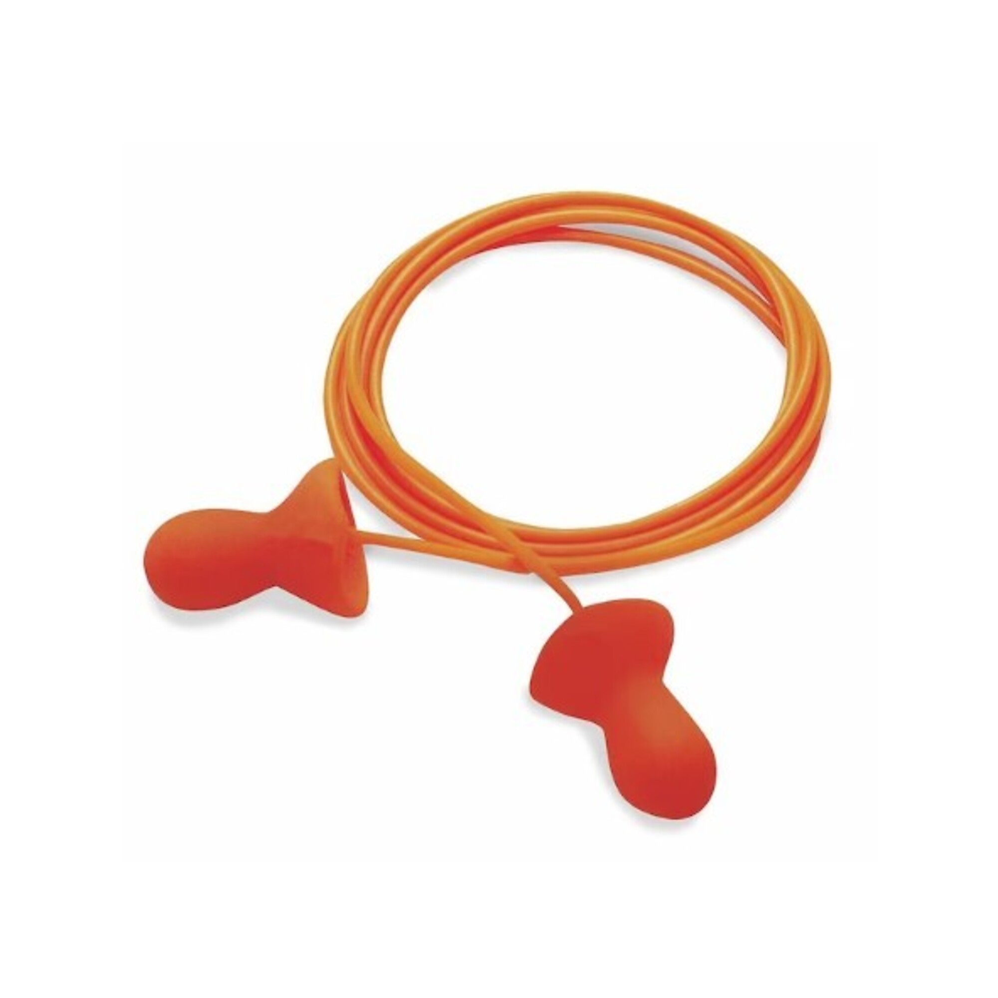 Howard Leight by Honeywell, Sperian Earplugs, Corded in Polybag, Noise Reduction Rating 26 dB, Pairs Included (qty.) 100 Model# SPAQD30